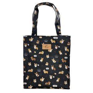 Waterproof Corgi Large Tote Shoulder Bag Travel Purse